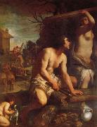 Guido Reni, The Building of Noah's Ark